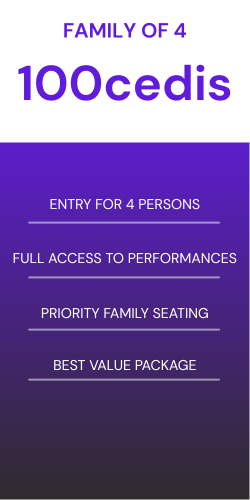 DCEMF Tour 26 - Family Ticket (Couple and Two Children)